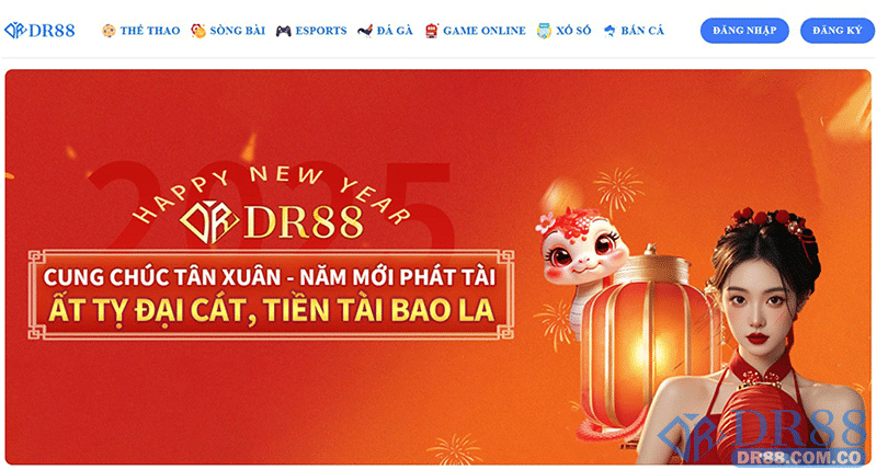 Giao diện đăng nhập DR88 chính thức được cập nhật mới nhất năm 2025