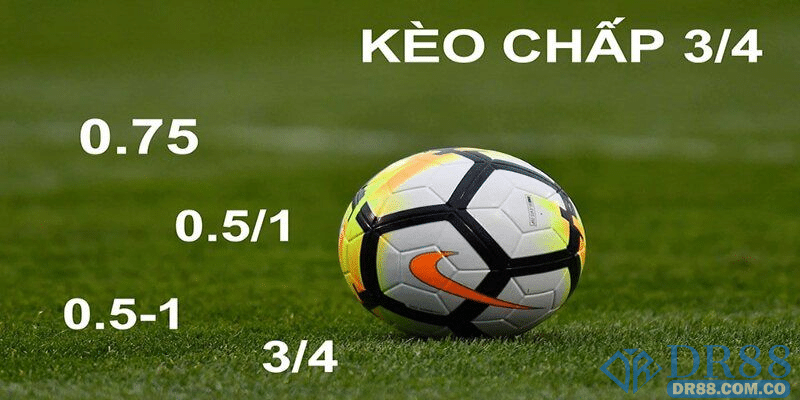 Ý nghĩa của con số tỷ lệ cho 2 3/4 trong kèo
