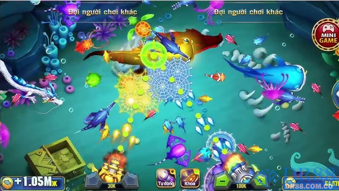 Nhận diện các loại cá trong game và giá trị tương ứng